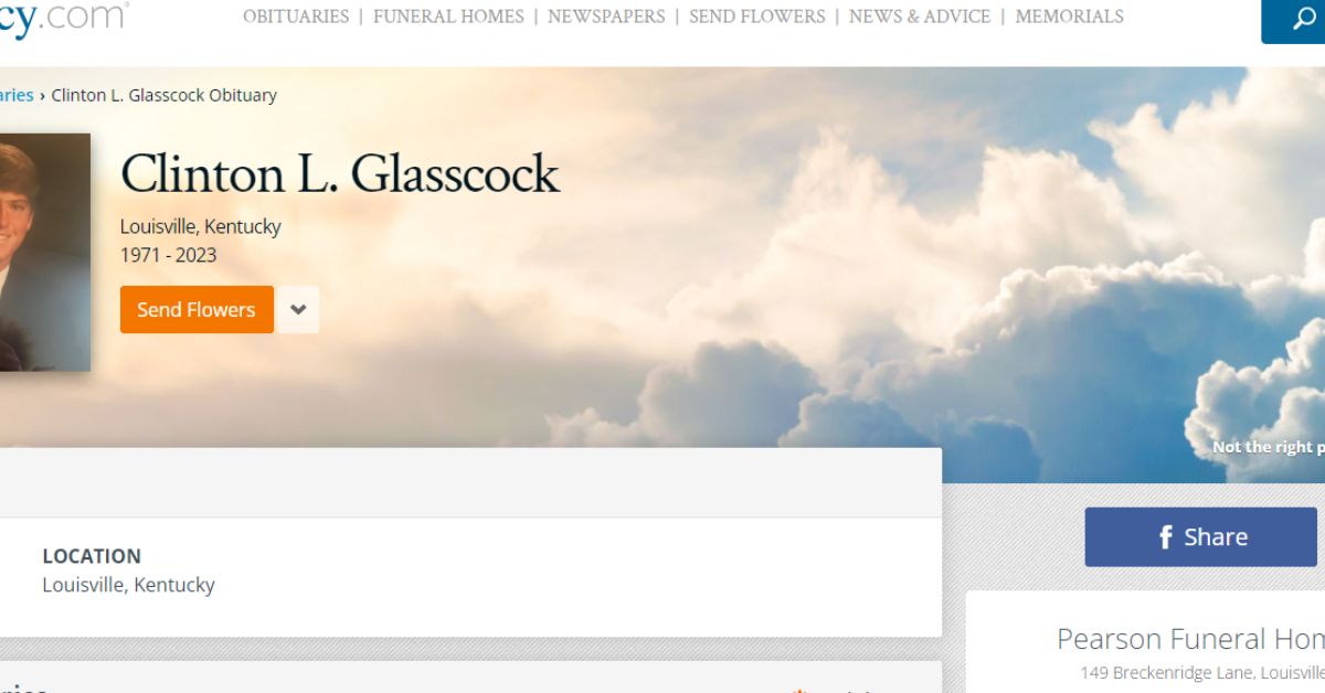 Clinton Glasscock Obituary 