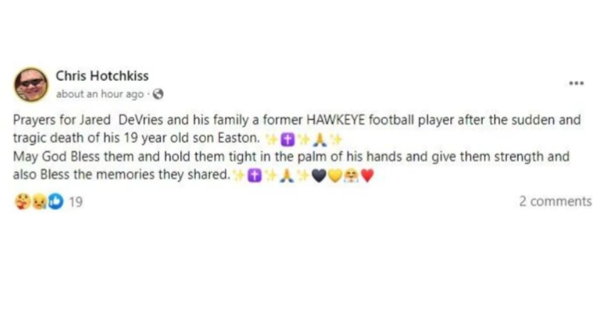 Easton Devries Accident and Obituary (1)