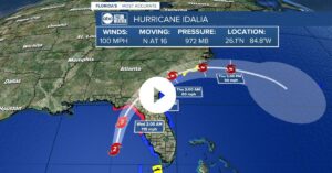 Read more about the article Hurricane Idalia strengthens with 110 mph winds