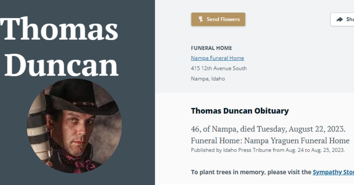 Thomas C Duncan Obituary