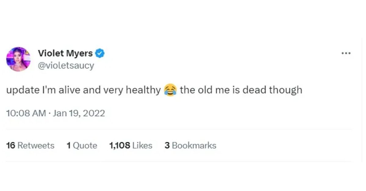 Did Violet Myers Really Pass Away