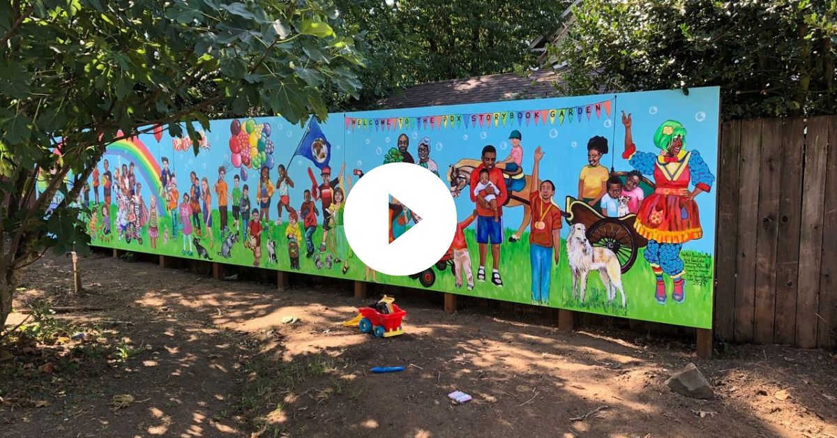 You are currently viewing Mural featuring Nikki Brown Clown unveiled in NE Portland